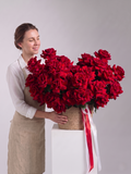 Signature French Red Rose Basket