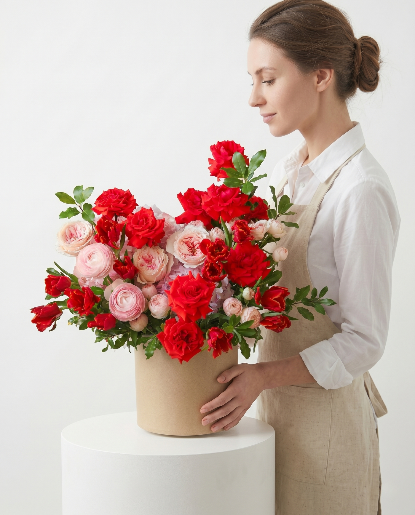 Florist with The "Love Petals" Hat Box Collection South Florida